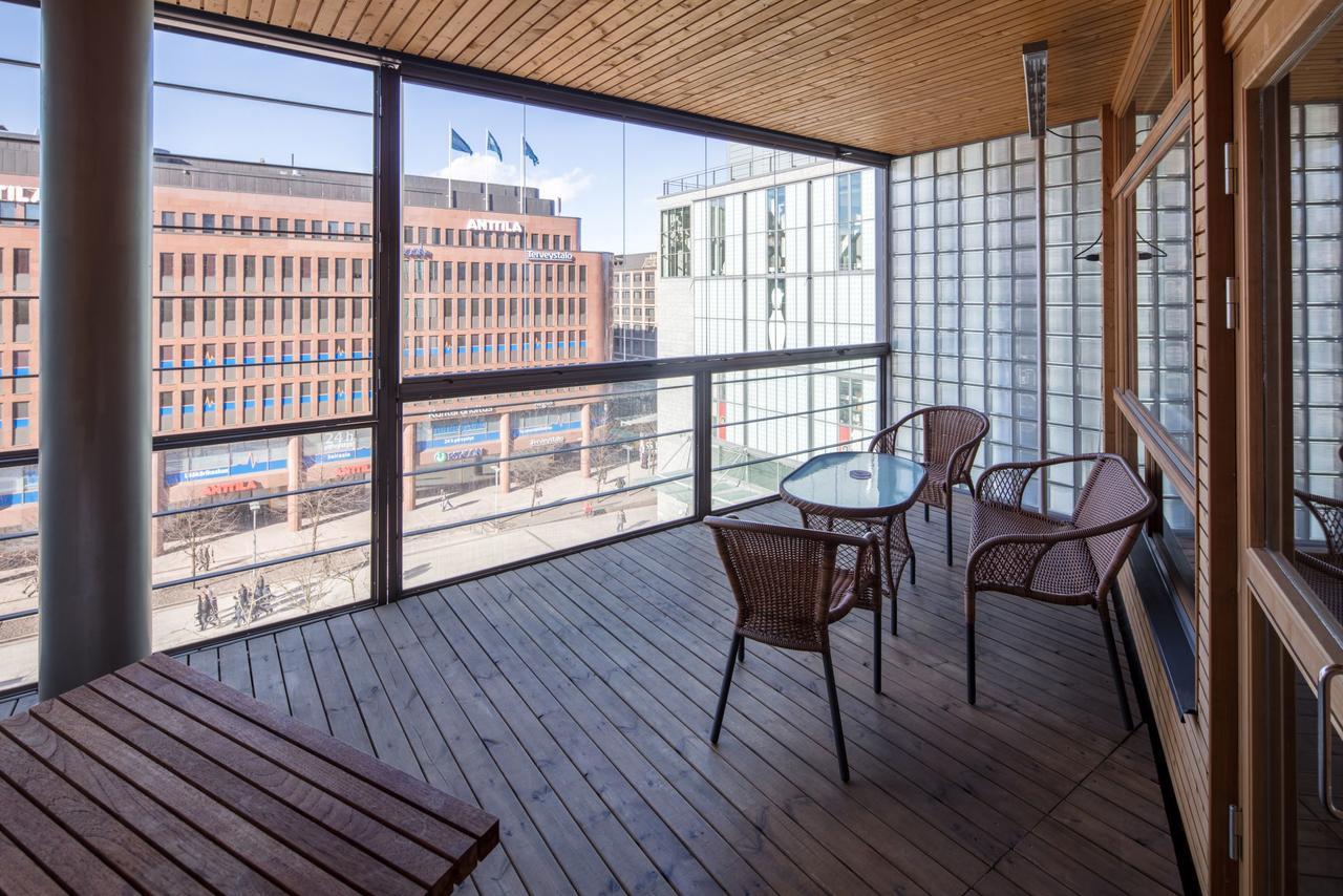 City Center Park View Studio With Sauna And Balcony Appartement Helsinki